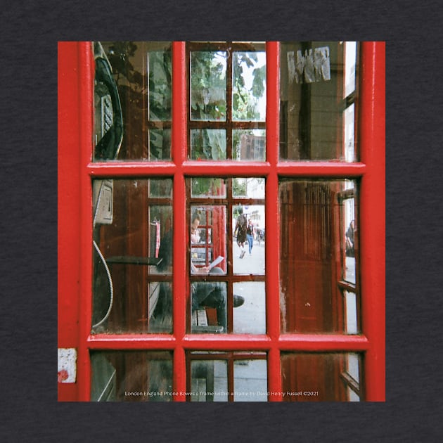 London England phone boxes A frame within a frame by Fussell Films